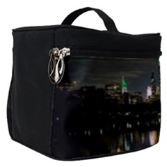 New York Night Central Park Skyscrapers Skyline Make Up Travel Bag (small) by Wegoenart