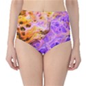 Conceptual Abstract Painting Acrylic Classic High-Waist Bikini Bottoms View1