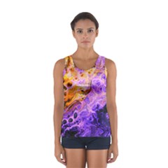 Conceptual Abstract Painting Acrylic Sport Tank Top  by Ravend