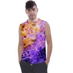 Conceptual Abstract Painting Acrylic Men s Regular Tank Top by Ravend