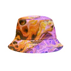 Conceptual Abstract Painting Acrylic Inside Out Bucket Hat by Ravend