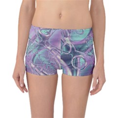 Illustration Fractal Pattern Modern Art Digital Boyleg Bikini Bottoms by Ravend