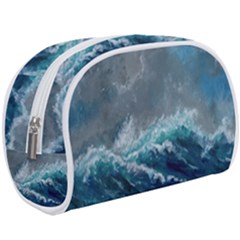 Waves Sea Sky Wave Make Up Case (large) by Ravend