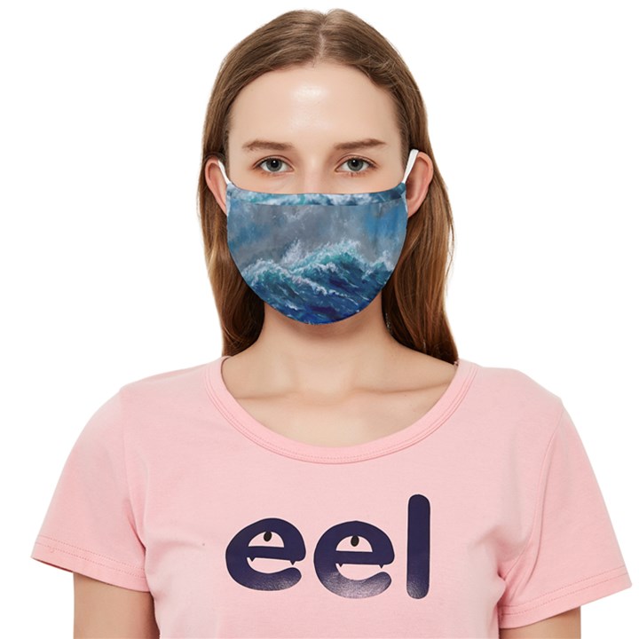 Waves Sea Sky Wave Cloth Face Mask (Adult)