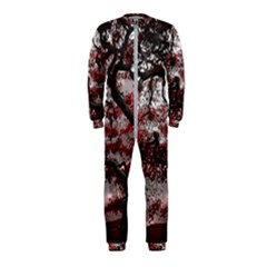 Tree Red Nature Abstract Mood Onepiece Jumpsuit (kids)