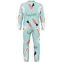 Bunny Carrot Pattern Background OnePiece Jumpsuit (Men) View2