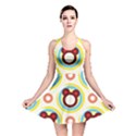 Hide And Seek Cute Cartoon Character Reversible Skater Dress View1