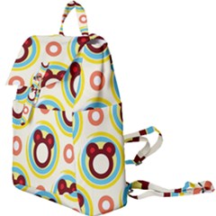 Hide And Seek Cute Cartoon Character Buckle Everyday Backpack by Wegoenart