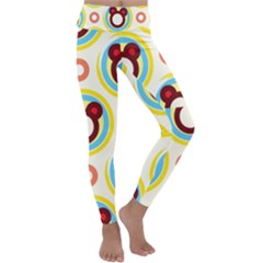 Hide And Seek Cute Cartoon Character Kids  Lightweight Velour Classic Yoga Leggings by Wegoenart