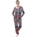 Stitched swirls Women s Tracksuit View1