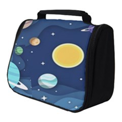 Galaxy Background Full Print Travel Pouch (small) by danenraven