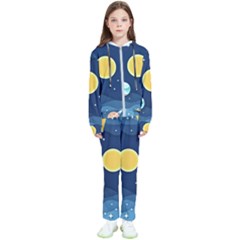 Galaxy Background Kids  Tracksuit by danenraven