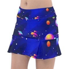 Artistic Space Planet Classic Tennis Skirt by danenraven