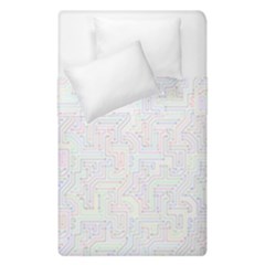 Computer Cyber Circuitry Circuits Electronic Duvet Cover Double Side (single Size)