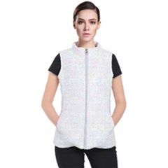 Computer Cyber Circuitry Circuits Electronic Women s Puffer Vest