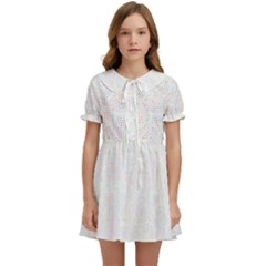 Computer Cyber Circuitry Circuits Electronic Kids  Sweet Collar Dress by Jancukart