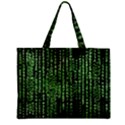 Matrix Technology Tech Data Digital Network Zipper Mini Tote Bag View1