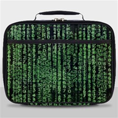 Matrix Technology Tech Data Digital Network Full Print Lunch Bag by Wegoenart