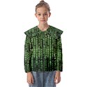 Matrix Technology Tech Data Digital Network Kids  Peter Pan Collar Blouse View1