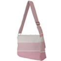 Background Pink Beige Decorative Texture Craft Full Print Messenger Bag (L) View2