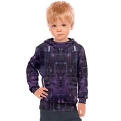 Geometric Art Digital Arts Background Kids  Hooded Pullover by Wegoenart