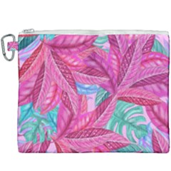 Sheets Tropical Reason Print Pattern Design Canvas Cosmetic Bag (xxxl) by Wegoenart