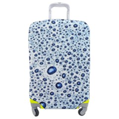 Drop Water Background Macro Splash Rain Drink Luggage Cover (medium) by Wegoenart