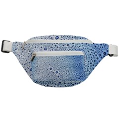 Drop Water Background Macro Splash Rain Drink Fanny Pack by Wegoenart