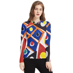 Pattern And Decoration Revisited At The East Side Galleries Women s Long Sleeve Rash Guard by Wegoenart