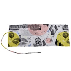 The Park  Pattern Design Roll Up Canvas Pencil Holder (s) by Wegoenart