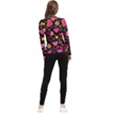 Multicolored Wallpaper, Love Vector Hearts Background Romantic Women s Long Sleeve Rash Guard View2