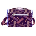 Dragonfly Pattern Design Satchel Shoulder Bag View3