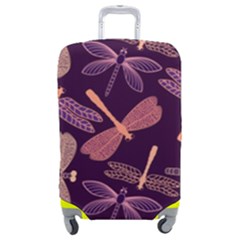 Dragonfly Pattern Design Luggage Cover (medium) by Wegoenart