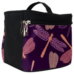 Dragonfly Pattern Design Make Up Travel Bag (big) by Wegoenart