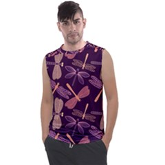 Dragonfly Pattern Design Men s Regular Tank Top by Wegoenart