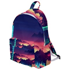 Cityscape Building Painting 3d City Illustration The Plain Backpack by danenraven