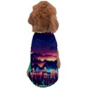 Cityscape Building Painting 3d City Illustration Dog T-Shirt View2