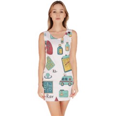 Abstract Abstraction Biology Chemistry Detail Genetics Bodycon Dress by danenraven