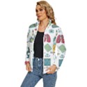 Abstract Abstraction Biology Chemistry Detail Genetics Women s Puffer Bubble Jacket Coat View2