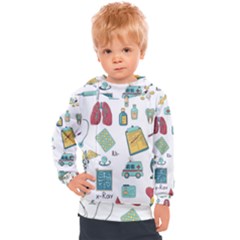 Abstract Abstraction Biology Chemistry Detail Genetics Kids  Hooded Pullover by danenraven