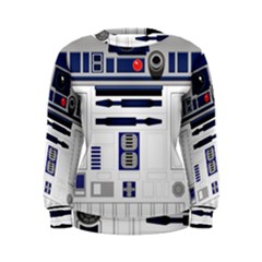 Robot R2d2 R2 D2 Pattern Women s Sweatshirt