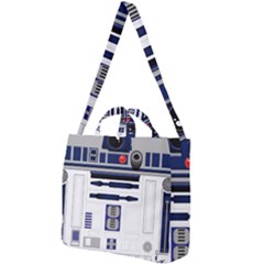 Robot R2d2 R2 D2 Pattern Square Shoulder Tote Bag