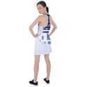 Robot R2d2 R2 D2 Pattern Racer Back Mesh Tank Top View2