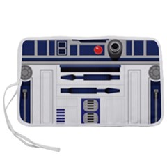 Robot R2d2 R2 D2 Pattern Pen Storage Case (S)