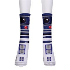 Robot R2d2 R2 D2 Pattern Crew Socks