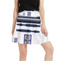 Robot R2d2 R2 D2 Pattern Waistband Skirt View1