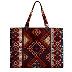 Armenian Carpet Zipper Mini Tote Bag by Gohar