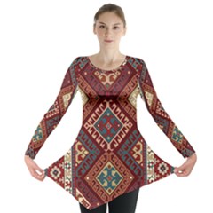 Armenian Carpet Long Sleeve Tunic  by Gohar