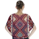 Armenian carpet Batwing Chiffon Blouse View2