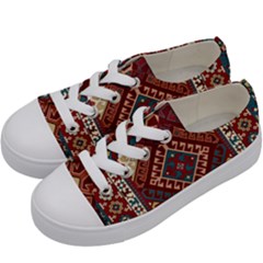 Armenian Carpet Kids  Low Top Canvas Sneakers by Gohar